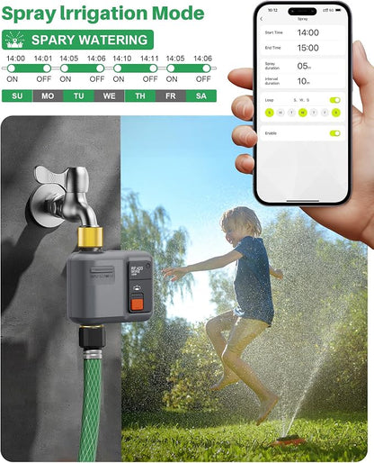 WiFi Water Timer for Garden Hose,WiFi Sprinkler Controller with 984ft Range