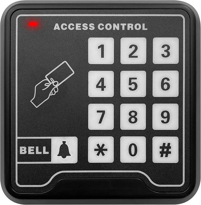 UHPPOTE 125KHz RFID Stand Alone Door Access Control Keypad Support 500 Users