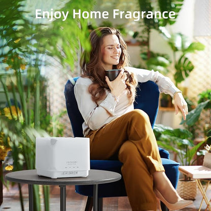 ASAKUKI Essential Oil Diffuser for Home, Large 700 ml Humidifier