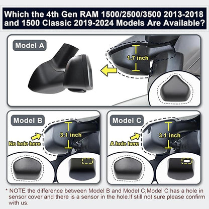 Mangoal 4K & Rear 1080P Dash Cam Custom Fit for Dodge RAM 1500/2500/3500 2013 2014 2015 2016 2017 2018,(Model B),Check Model Carefully,UHD 2160P Video,WiFi & App,128GB Card