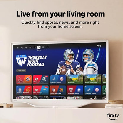 Hisense 43-Inch S5 DécoTV Series Hi-QLED 4K UHD Smart Fire TV (43S5QF, 2026 Model) – Versatile Fit, Hi‑QLED Color, Dolby Vision & Atmos, VRR Gaming, Stream Live TV Without Cable