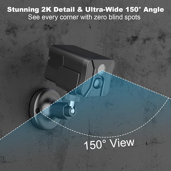 4G LTE Cellular Security Camera Indoor, Off Grid Security Camera No WiFi with Long Standby Battery Life, Night Vision, Human Detect, Portable Magnetic SIM Card Cam for Garage, Vacant House, RV, Home