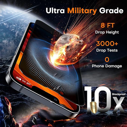 TOCOL for iPhone 12 mini Privacy Screen Protector 9H Hardness Military Grade Shatterproof HD Tempered Glass Full Coverage Easy Installation Case Friendly 2 Pack