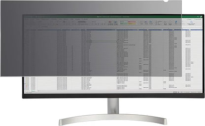 StarTech.com Monitor Privacy Screen for 34 inch Ultrawide Display - 21:9 Widescreen - Computer Screen Security Filter - Blue Light Reducing Protector - Matte/Glossy - +/-30 Degree, TAA