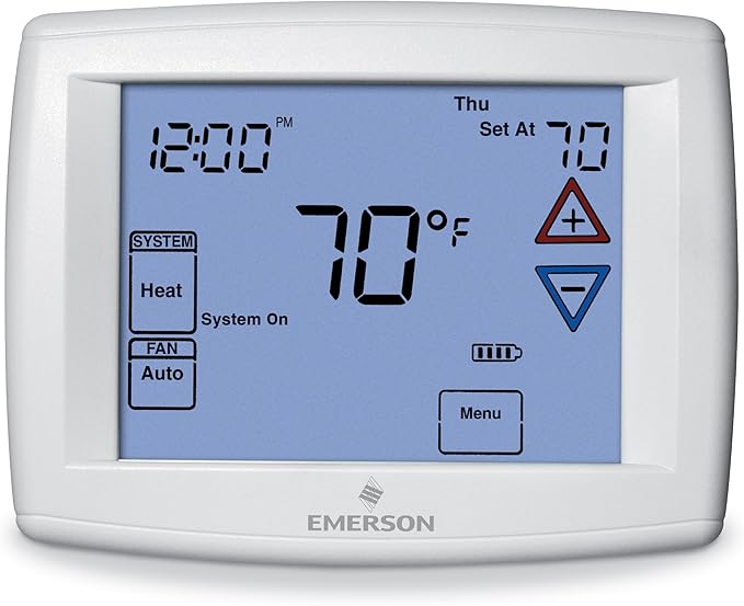 White Rodgers Emerson 1F95-1277 Touchscreen 7-Day Programmable Thermostat