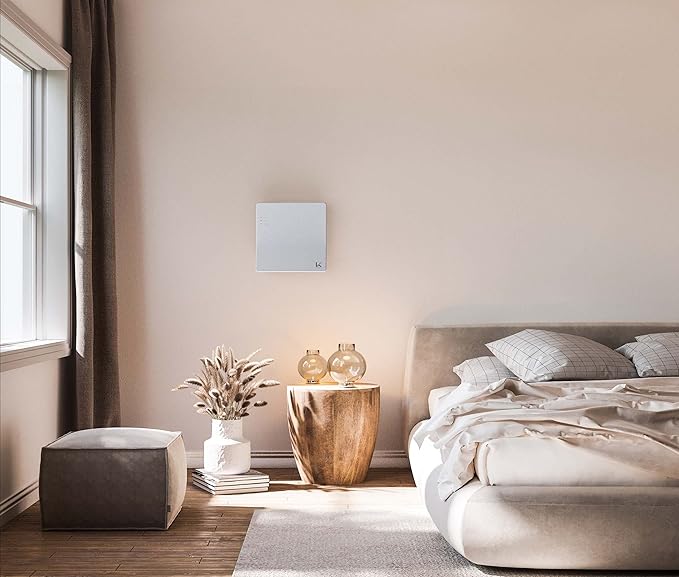 Kaltech KL-W01U Wall Mounted Photocatalytic Air Purifier, Made in Japan, Washable Filter, Quiet, Remove Odor, Mold, Pet Allergen, Smoke, VOC, Pollen, up to 560sqft (Main Unit Only -Stand Not Included)