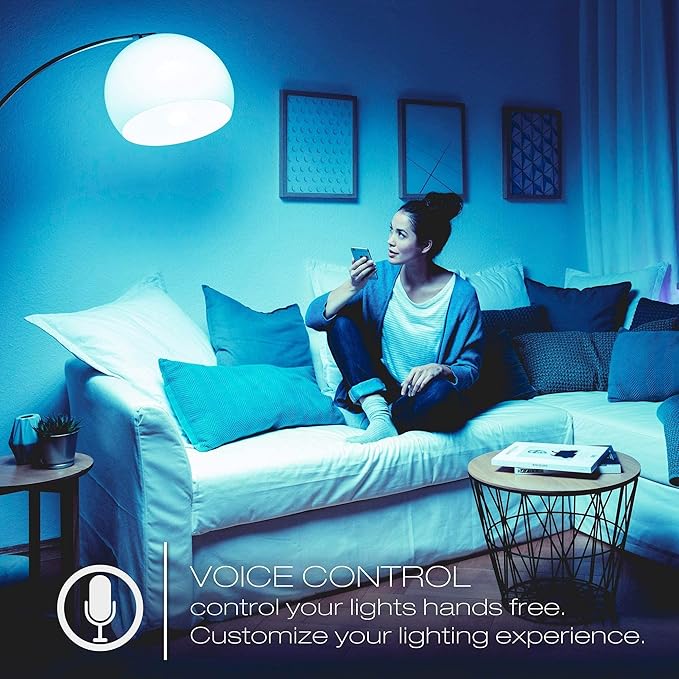 Sylvania Smart BR30 Soft White 8.5W LED Light Bulb for Apple HomeKit and Siri Voice Control, Dimmable, No Hub Required - 1 Pack (74987)