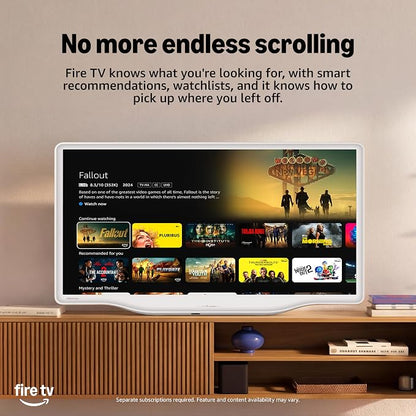 Hisense 32-Inch S5 DécoTV Series Hi-QLED FHD Smart Fire TV (32S5QF) - Versatile Fit, Hi-QLED Color, Art-Inspired Design, Fluid Central Stand, DTS Virtual: X, Stream Live TV Without Cable