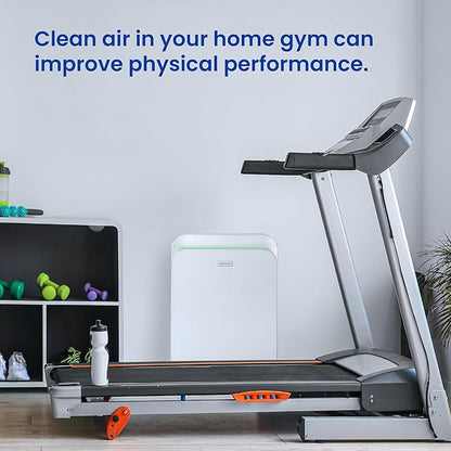 AprilAire AP09550V Smart Air Purifier and Quality Monitor, Sleep+Productivity+Performance, HEPA Filter, for Home Large Room up to 495 sq. ft.