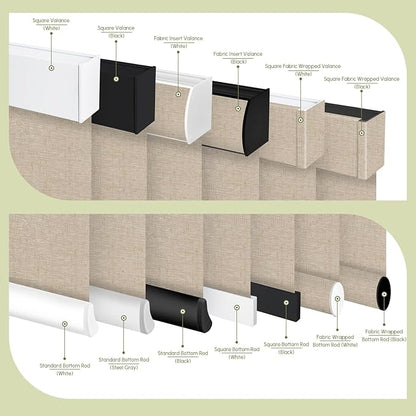 FineTell Motorized Blinds with Remote, 100% Blackout Roller Shades Compatible with Alexa,Apple Homekit,Google Home APP and Voice Control, Customized Electric Blinds (100% Blackout Linen Caramel)
