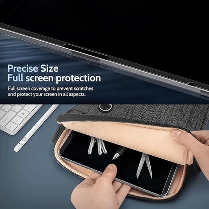 Peslv 4-Way Magnetic Privacy Screen for iPad Air 13 Inch (2024-2026, M2 M3 M4), Removable 360 Spy Private Filter, Anti Blue Light Glare Bubble-Free Easy Install Black Screen Protector
