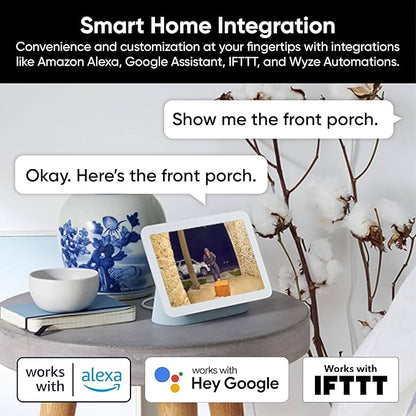 Wyze Window Camera, WiFi Indoor HD Home Security Camera, Upgraded Color Night Vision, Anti-Glare, AI-Powered Motion Detection, Easy & Quick Setup, 24/7 Recording, Works w/Alexa & Google