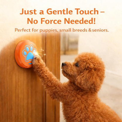 ChunHee Bells for Dog Training to Go Outside - Dog Door Bell with 36 Custom Sounds | Bell for Dogs to Ring to Go Potty | 5 Adjustable Volume(0-115dB) | Teach Puppies to Signal to Go Outside