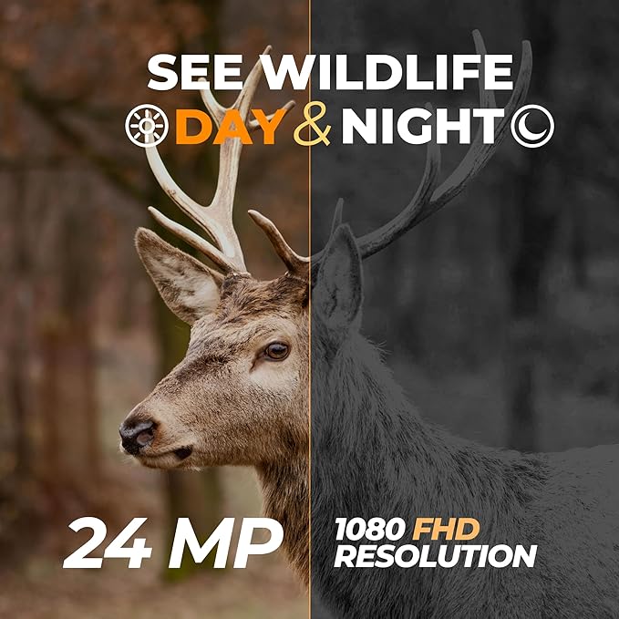 Browning Defender Pro Scout Max HD 24MP Dual SIM Cellular Trail Camera - Ultra High Gain Antenna, Smart Infrared Video, 100' Detection Range & Smartphone App Compatibility (OVIX Camo)