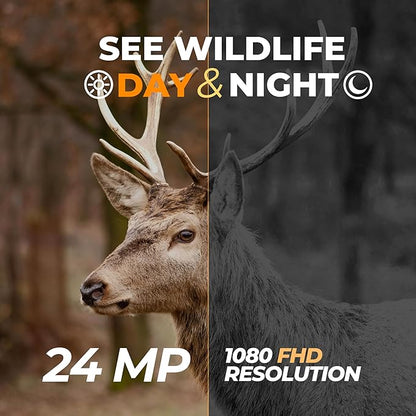 Browning Defender Pro Scout Max HD 24MP Dual SIM Cellular Trail Camera - Ultra High Gain Antenna, Smart Infrared Video, 100' Detection Range & Smartphone App Compatibility (OVIX Camo)