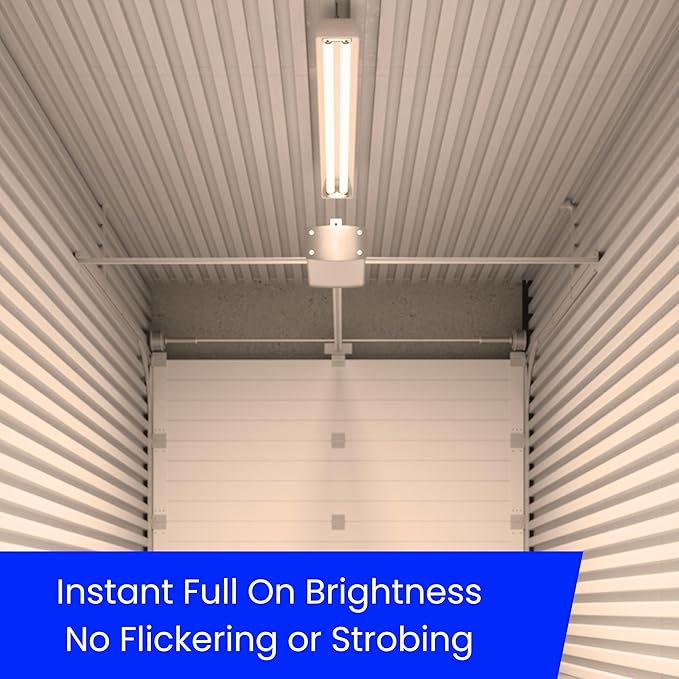 Feit Electric 4ft T8 LED Bulbs, 32/40 Watt Replacement, Type A Tube Light, Plug & Play, T8/T12 LED Fluorescent Light, 3000K Warm White, 50,000-Hr Lifetime, Ballast Compatible, T48/830/LEDG2/4, 4 Pack