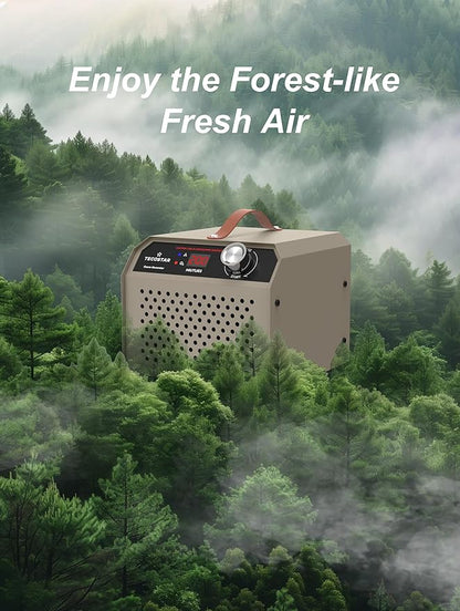 Ozone Generator 60,000mg/h Home & Industrial Use Air Purifier – High Capacity O3 Air Ionizer for 4,000 Sq Ft, Smoke Odor Removal, Room, Car, Pet, Basement Deodorizer
