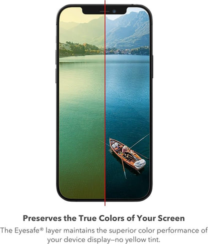 ZAGG Glass Elite VisionGuard - Impact Protection, Scratch & Fingerprint Resistant, InvisibleShield, Clear for iPhone 12 Pro, 12, 11, XR
