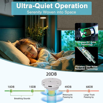 BERISSA Smart Motorized Blinds with Remote,No Drill Automatic Roller Blinds for Indoor Windows,Blackout Linen Fabric,Electric Shades for Windows Home Office,Linen Brown,Custom Size