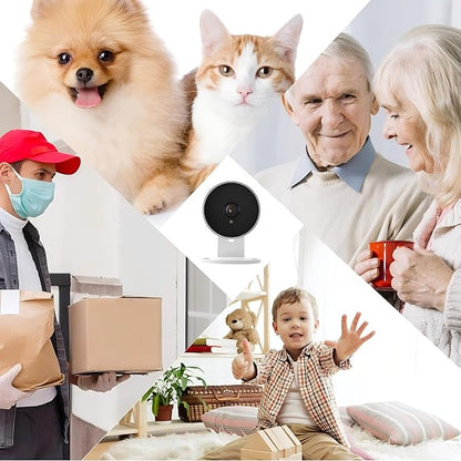 3MP Indoor Security Camera, Suitable for Home Security Protection, Featuring AI Voice-Altering Two-Way Communication, Motion Detection and NGHT Vision Capabilities (2)