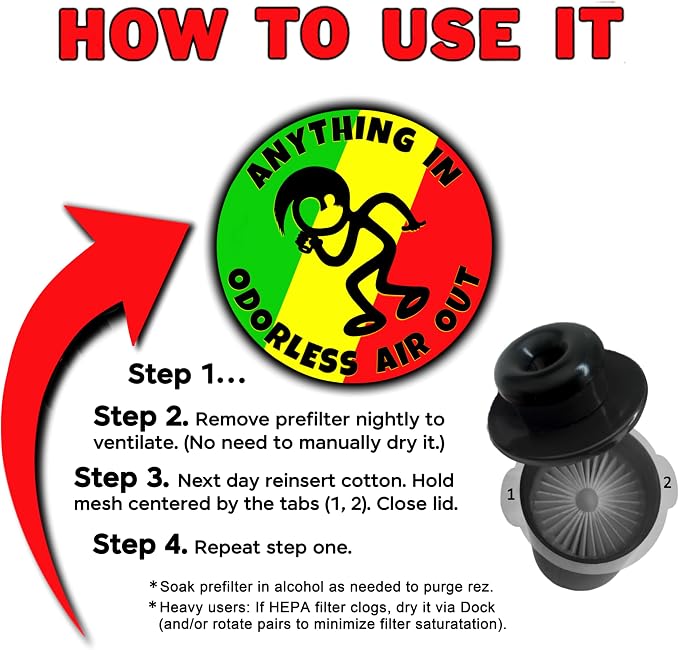 SmokeEraser | Erase All Expelled Smoke & Odor | Outlasts All Brands Via Unique Lifespan Controls | Whether For You or a Buddy, All Nearby Benefit Too (1 Smoke Eraser)