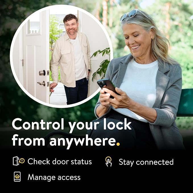 Nuki Smart Lock (Deadbolt) & Keypad 2 NFC, Keyless Door System with Auto-Lock, Fingerprint and Code Access, App Control, Easy Setup, Compatible with Alexa, Google, for Secure and Easy Home Entry