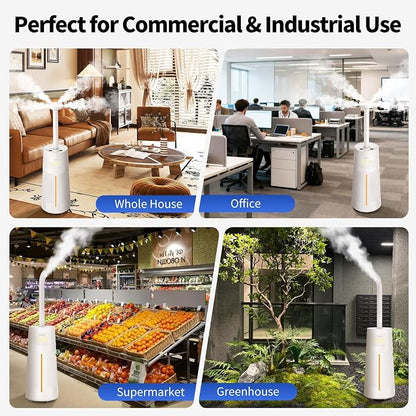Humidifier for Large Room-6.3Gal Cool Mist, Top Fill,3000ft²,Beige
