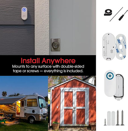 Power Gear Decoy Security Camera, Battery Operated, Flashing Blue LED Light, Easy to Install, Fake Surveillance, Home Protection, Indoor or Outdoor Security, White, 61867