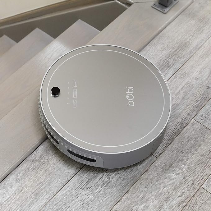bObi Pet Robotic Vacuum Cleaner, Silver