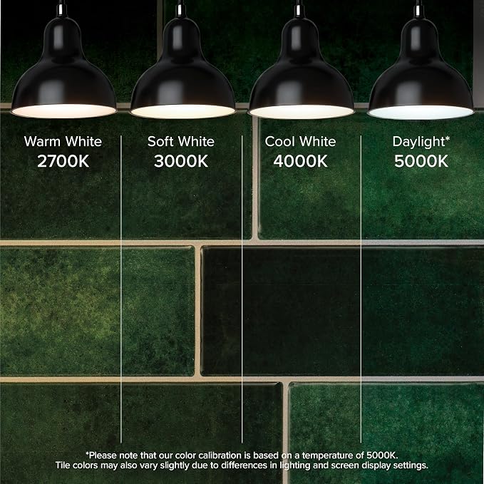 Smart Tiles Peel and Stick backsplash, Subway Emerald Green, 11.55"x8.38" | Pack of 5 (2.8 sq ft), Glossy, Heat/Moisture Resistant, Low VOC, Kitchen/Bathroom, Renter Friendly, Made in Canada
