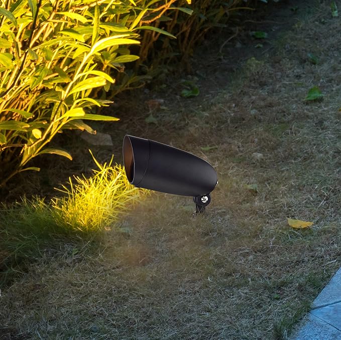 Nuvo SF76/646 One-Light Halogen Landscape Floodlight, Dark Bronze, 6.25 in (Pack of 12)