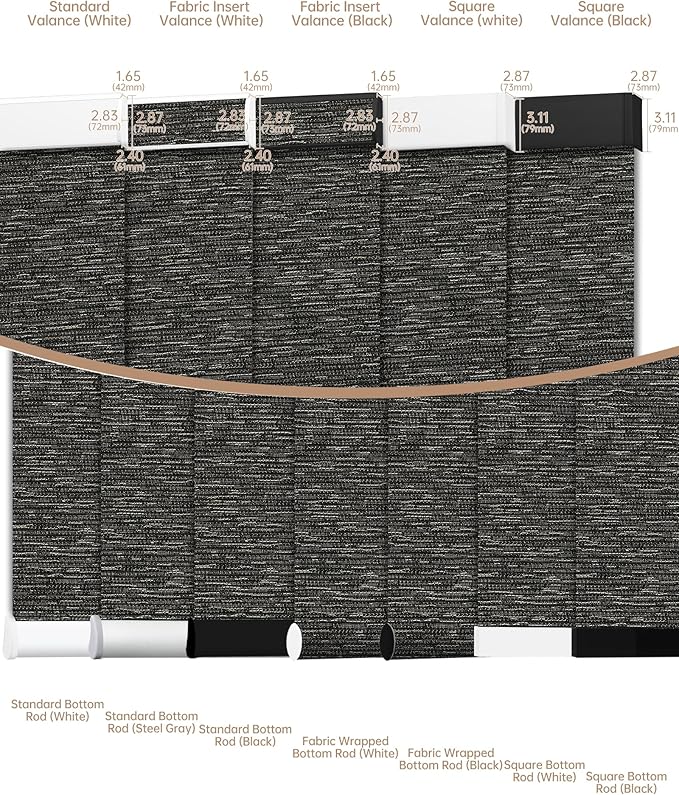 Kincmo Motorized Blinds with Remote, Light Filtering Roller Shades Work with Apple Homekit,Alexa,Google Home, Custom Electric Blinds with App,Voice Control (75% Blackout Aqua Waves Striped Brown)