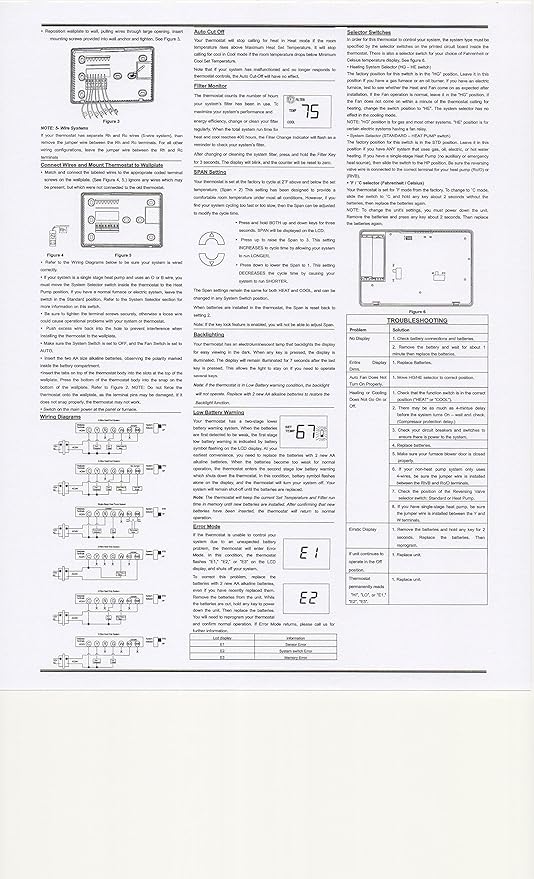 ControlTemp CT400 Advanced Tamper Proof Thermostat, 5.5''Wx3.75''Hx1''D