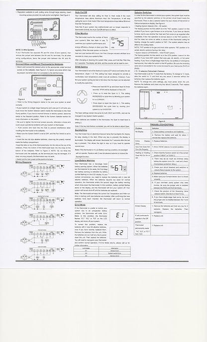 ControlTemp CT400 Advanced Tamper Proof Thermostat, 5.5''Wx3.75''Hx1''D
