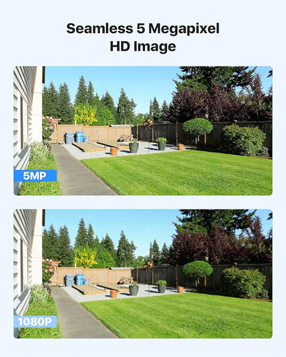 ZOSI H.265+ 4K 16CH PoE Security Camera System, 12 X Wired 5MP (3K) Dome PoE IP Cameras Outdoor Indoor, 16CH NVR with 4TB HDD for 24/7 Recording, 80ft Night Vision, Motion Detection, Remote Access