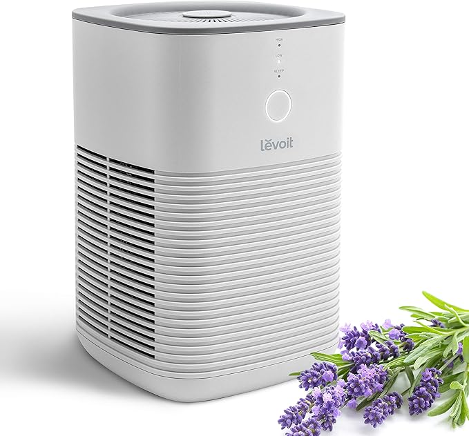 Levoit Air Purifier (LV-H128) and Replacement Filters (2 Pack)