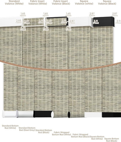 Kincmo Motorized Blinds with Remote, Light Filtering Roller Shades Work with Apple Homekit,Alexa,Google Home, Custom Electric Blinds with App,Voice Control (50% Blackout Woven Deep Green)