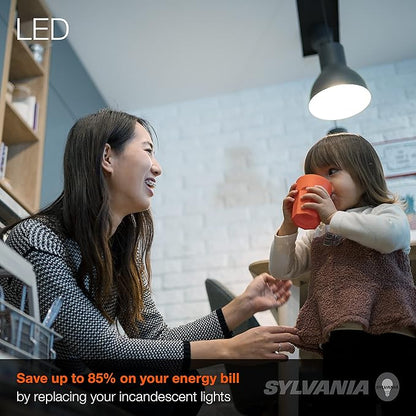 Sylvania A19 LED Light Bulb, 5.5W, 40W Equivalent, 13 Year, Dimmable, 450 Lumens, 5000K, Daylight - 6 Pack (41964)