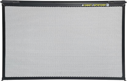Lippert Components 859794 Screen Defender RV Entry Door Aluminum Screen Protector, 30-inch, Black