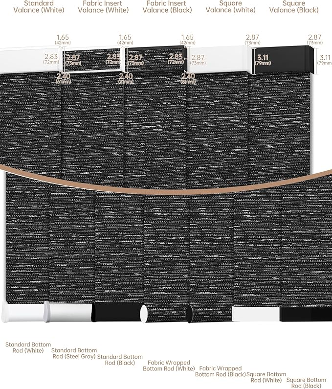 Kincmo Motorized Blinds with Remote, Light Filtering Roller Shades Work with Apple Homekit,Alexa,Google Home, Custom Electric Blinds with App,Voice Control (75% Blackout Aqua Waves Striped Black)