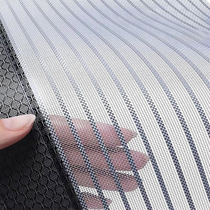 Heavy Duty Door Screen Magnetic Closure, LOVIGA Thickened Fiberglass Screen Door Mesh, Self Sealing, Tear Resistant, Easy Assemble, Fine Mesh Keep Bugs Out Fit Door Size 72 Inch X 80 Inch