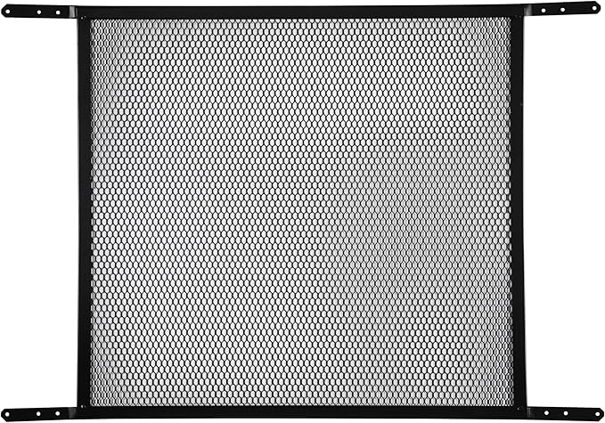M-D Building Products 14182 Door Grille, Adjustable Fit for Doors 30" to 36" Wide, Easy-to-Install, Ideal for Residential and Commercial Use (Bronze)