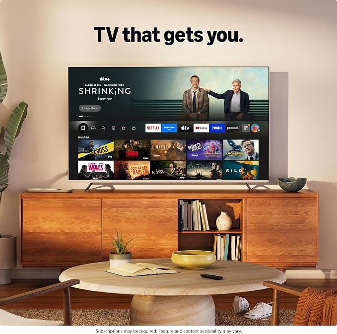 Hisense 40-Inch Class A4 Series FHD 1080p Smart Fire TV (40A4NF) - DTS Virtual: X, Slim Bezel Design, Alexa Built in, Streaming TV, Black