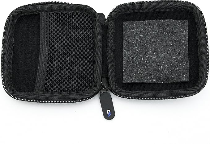 CASEMATIX Carry Case Compatible with SAF Aranet4 Home Air Quality Monitor Co2 Device in an EVA Hard Shell with Cable Pocket - Includes Travel Case Only