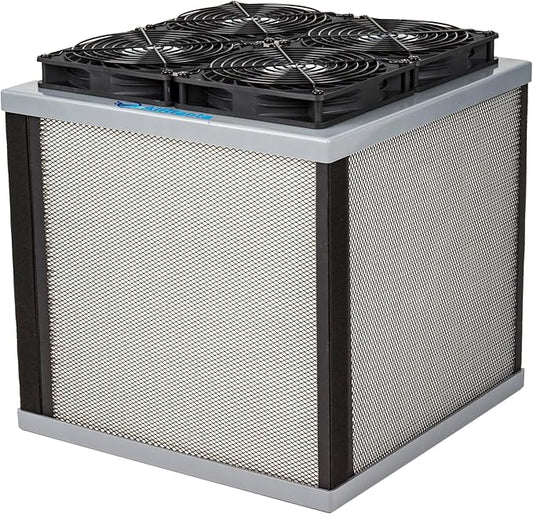 3Pro, Air purifer for house up to 3100ft2, CADR super large 413cfm, collapsible and portable, can be packed into a 20" suitcase.