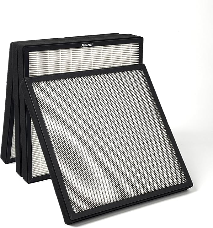 3Pro, Air purifer for house up to 3100ft2, CADR super large 413cfm, collapsible and portable, can be packed into a 20" suitcase.