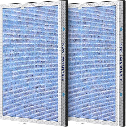 2 PACK MSA3/MSA3S HEPA Replacement Filter Compatible with Membrane Solutions MSA3 and MSA3S Device, 3-Stage HEPA Filter