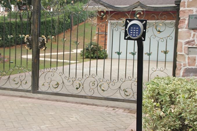 TOPENS TKP3 Wireless Keyless Entry Keypad | For Automatic Swing Sliding Gate Opener and Garage Door Opener, Digital Code Panel, Security Control, Outdoor Use