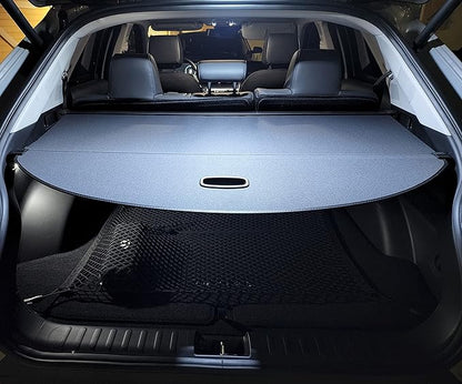 Compatible with 2026-2022 Hyundai IONIQ 5 Rear Cargo Security Shade Cover Black Privacy Screen Retractable Rear Storage Waterproof Cargo Cover Luggage Security Shield Shade