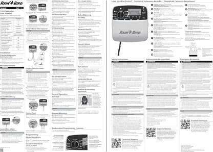 Rain Bird TRU6I Program-Based Indoor Irrigation Controller/Timer, WiFi Ready, 6-Zone/Station